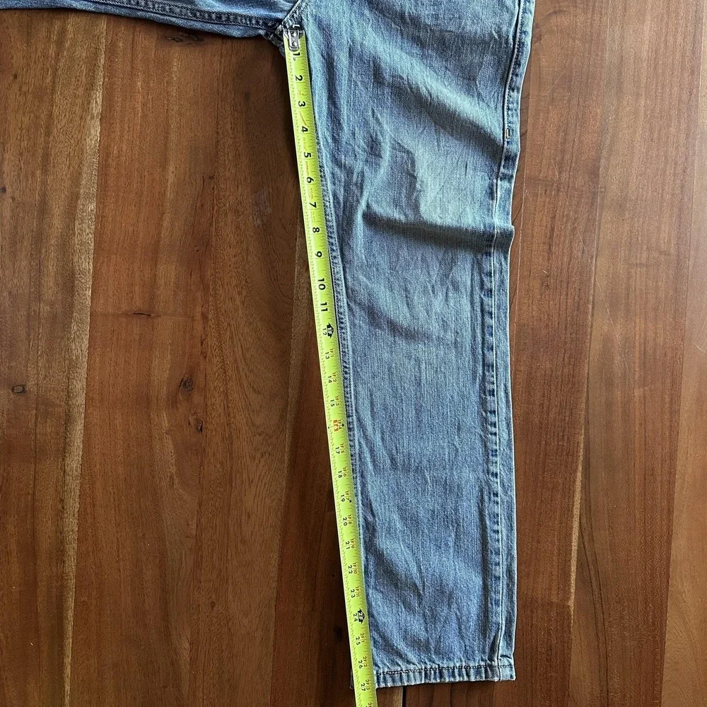 Levi's 520 Slouch Skinny Jeans Womens 18 Regular Blue‎ Cotton Runs Small